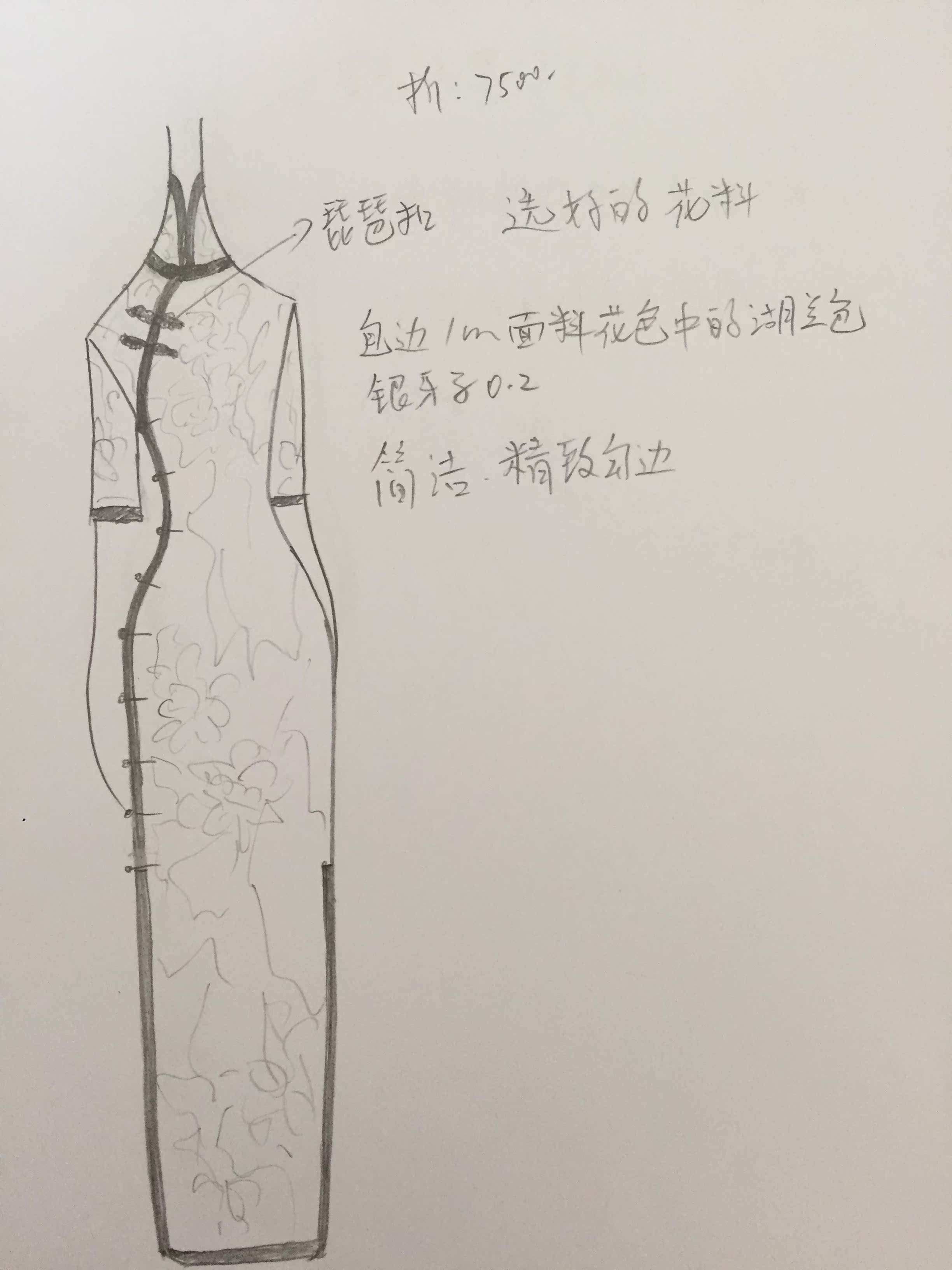 给客人单独设计花料旗袍定金专用在类目 女装/女士精品, 婚纱/旗袍/礼服, 旗袍中 - 来自Buy2taobao.com提供专业的淘宝代购服务