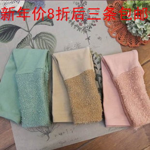  新年价折后三条包邮 冬装新款加绒百搭打底裤靴裤 儿童长裤子
