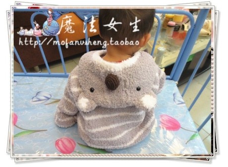 【魔法女生】<em>毛线</em>编织宝宝<em>毛衣</em>亲子装小<em>考拉</em>外