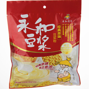  批发 台湾永和经典原味减糖豆浆粉350g速溶女人美容纯豆粉不包邮