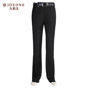  九牧王正品秋冬新款男裤男士商务休闲直筒西裤男士裤子EA13E1111A