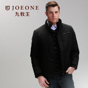  九牧王 薄棉衣男短款男装棉服冬装外套男士棉衣EK56E16100
