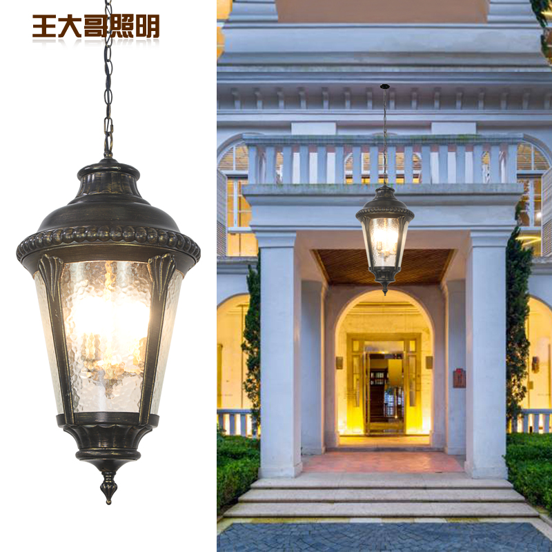 waterproof outdoors a chandelier American style Villa courtyard outdoor Arbor Garden Corridor Doorway 3014 Lamp chandelierin the Decoration main material , Lamps , Outdoor Lighting , End of Tower Lighting category - from Buy2taobao.com to provide professional Taobao agent buy service