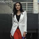 OLINDA2013春装新款女装修身小西装外套通勤女韩版中长款女士西服 OLINDA2013春装新款女装修身小西装外套通勤女韩版中长款女士西服