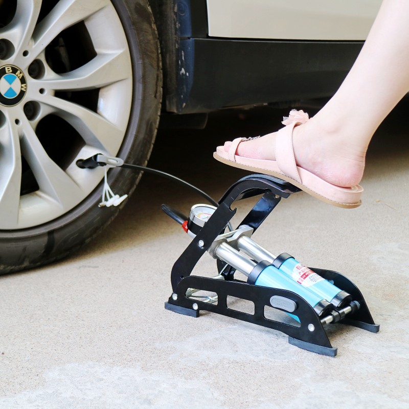 車載充氣泵腳踏便攜式打氣筒汽車輪胎腳踩雙缸小轎車用打氣泵矯車在類目 汽車/用品/配件/改裝, 汽車影音/車用電子/電器, 車用電子/電器, 車載充氣泵中 - 來自Buy2taobao.com提供專業的淘寶代購服務