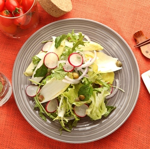  新鲜沙拉 水果蔬菜沙拉 日式和风沙拉送沙拉酱两支