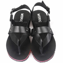 2013 summer new fashion leather men's sandals leather thong Rome Korean version of the British men's tide