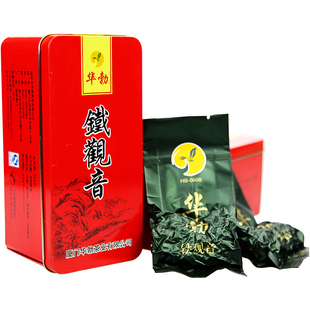 华勃茶叶 铁观音秋茶 烘焙型 特级安溪铁观音乌龙茶 买5盒送1盒