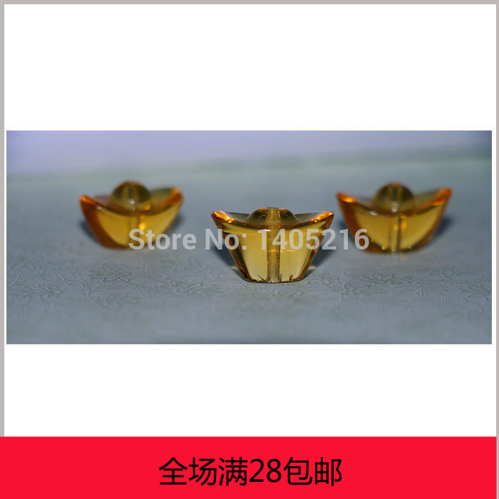 (direct deal)Crystal ingot Crystal gold ingot high-grade Fengshui gift Decorationin the Home accessories , Decoration category - from Buy2taobao.com to provide professional Taobao agent buy service