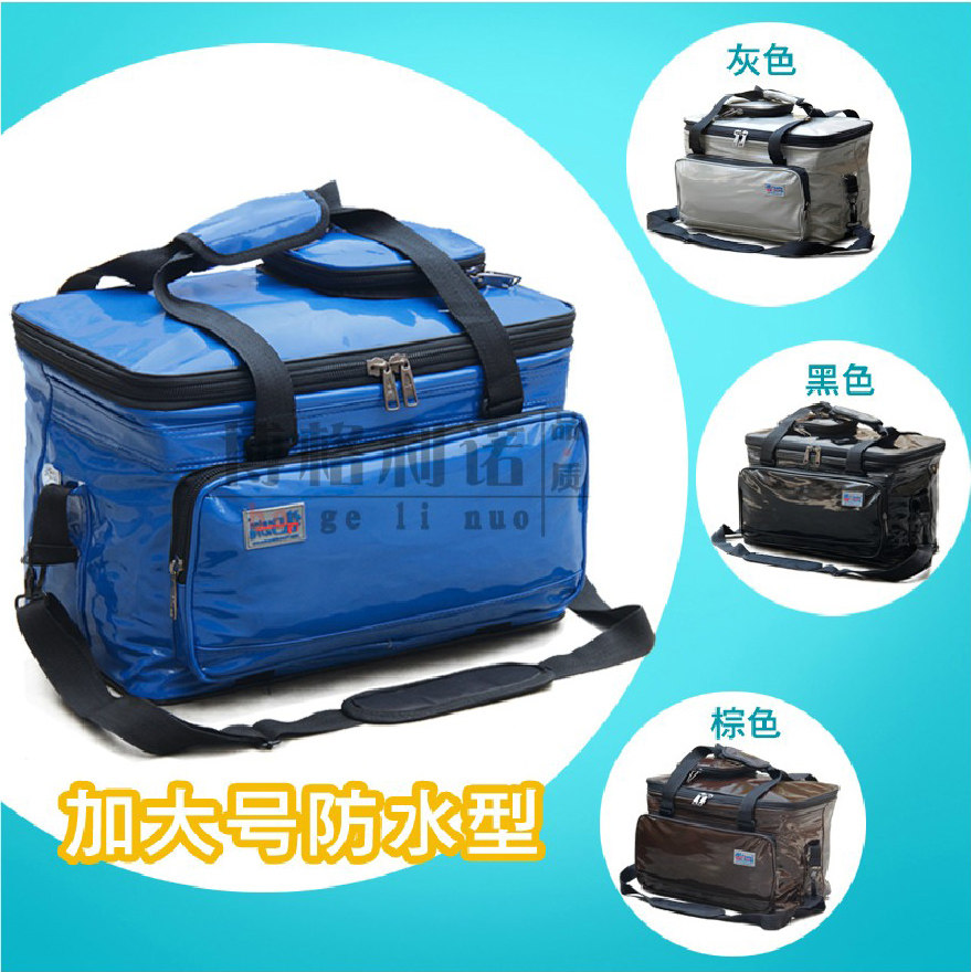 包邮大号防水美术工具箱 皮质工具箱 容纳/颜料箱 旅行箱包钓鱼箱