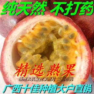  顶级新鲜百香果 西番莲安眠果 孕妇水果 原生态果园直发 现货接单