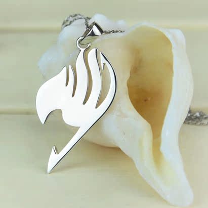 Xingyunshi Elegant Silver Tail Shape Pendant Women Necklace Xingyunshi Elegant Silver Tail Shape Pendant Women Necklace