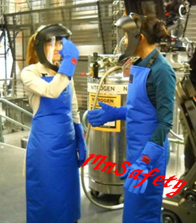 Liquid nitrogen apron Low temperature apron LNG Gas station apron Antifreeze apron -360 ℃ CE Authenticatein the Home Daily , Protective Equipment , Protective clothing category - from Buy2taobao.com to provide professional Taobao agent buy service