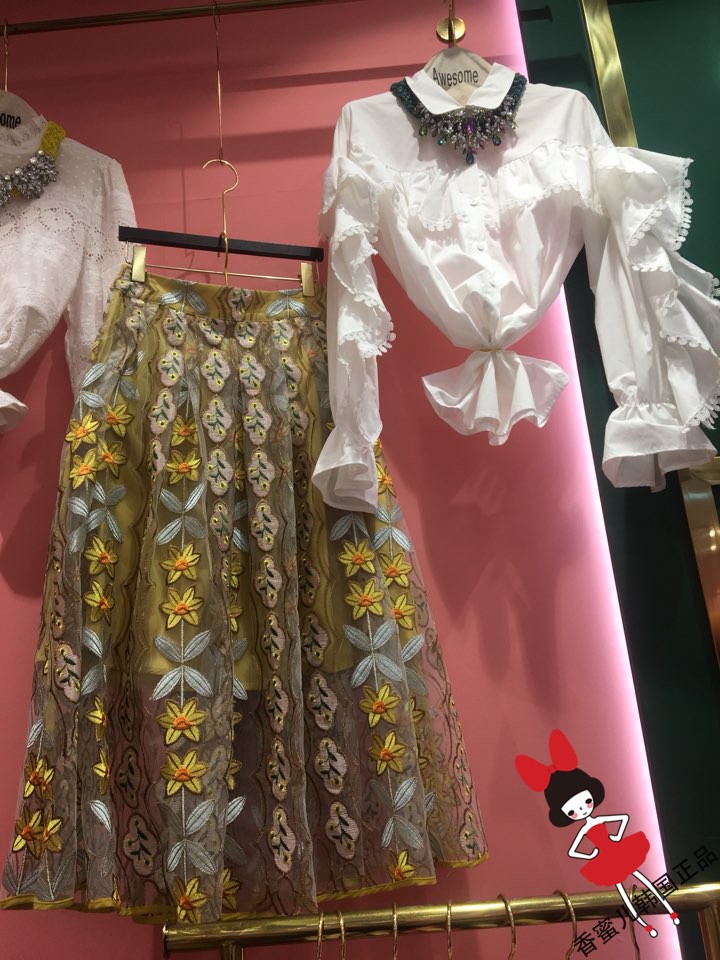 香蜜儿家 韩国东大门正品代购 19春 春意盎然花朵半身裙女在类目 女装/女士精品, 半身裙中 - 来自Buy2taobao.com提供专业的淘宝代购服务