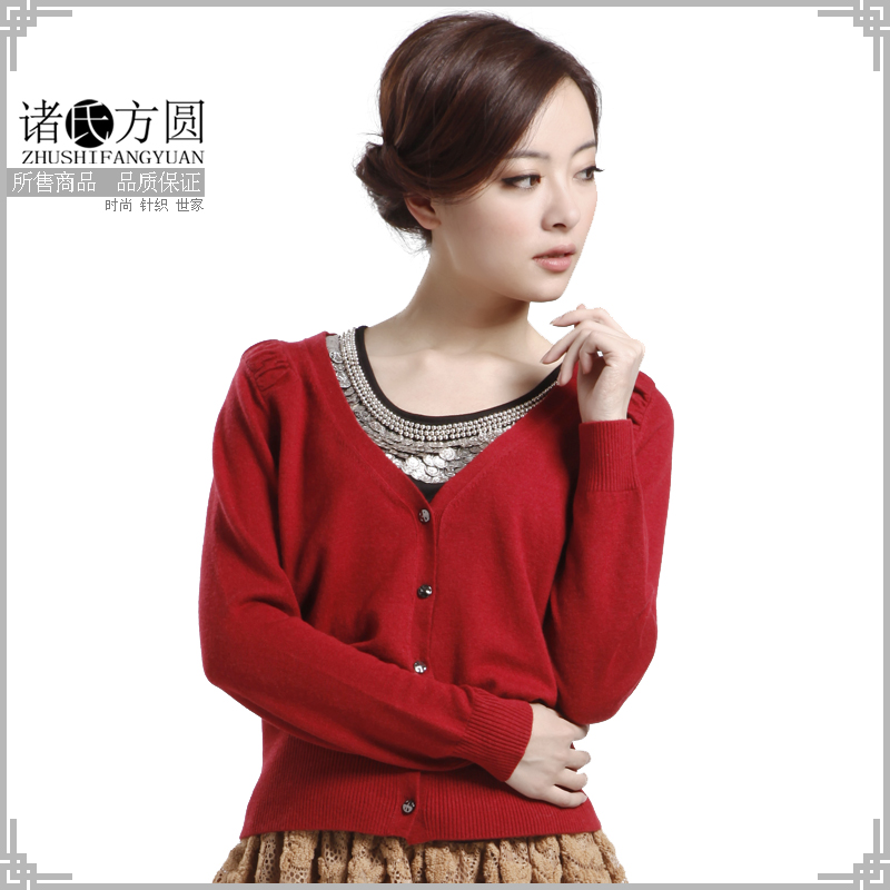冬款毛衣烫钻厚打底毛衣裙短款打底衫针织衫韩