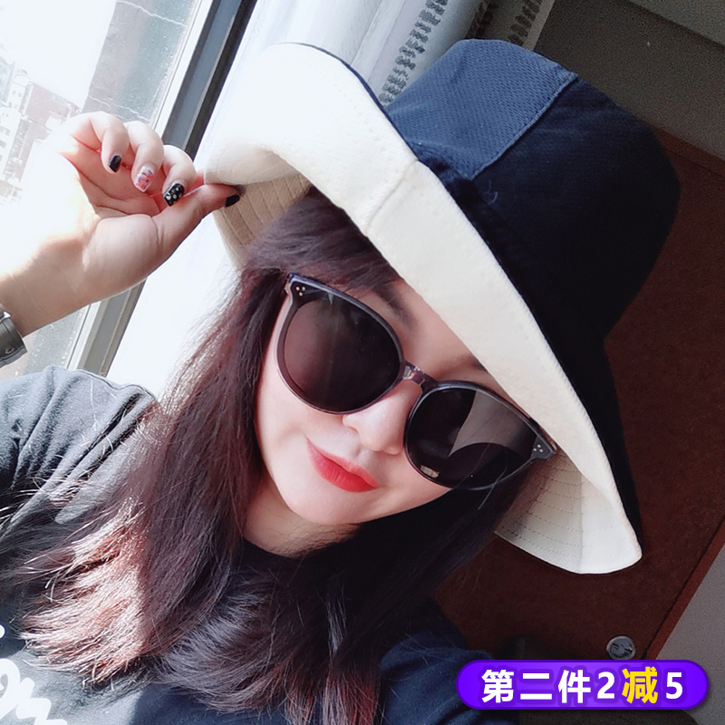 NOZEWOWA日系百搭夏季防紫外线渔夫帽双面便携折叠防晒帽女在类目 服饰配件/皮带/帽子/围巾, 帽子中 - 来自Buy2taobao.com提供专业的淘宝代购服务