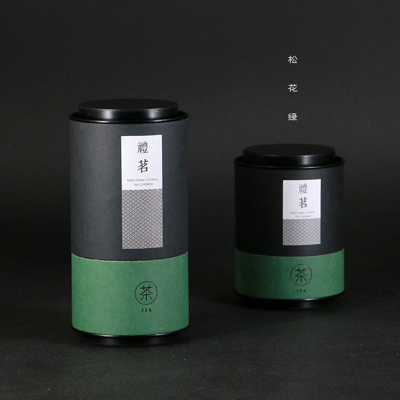 全新茶叶包装铁盖纸罐小号茶叶罐50-120g装红茶绿茶通用空罐子|msdalam kategori pinggan mangkuk, set teh, caddy teh - dari Buy2taobao.com untuk memberikan perkhidmatan ejen Taobao profesional membeli