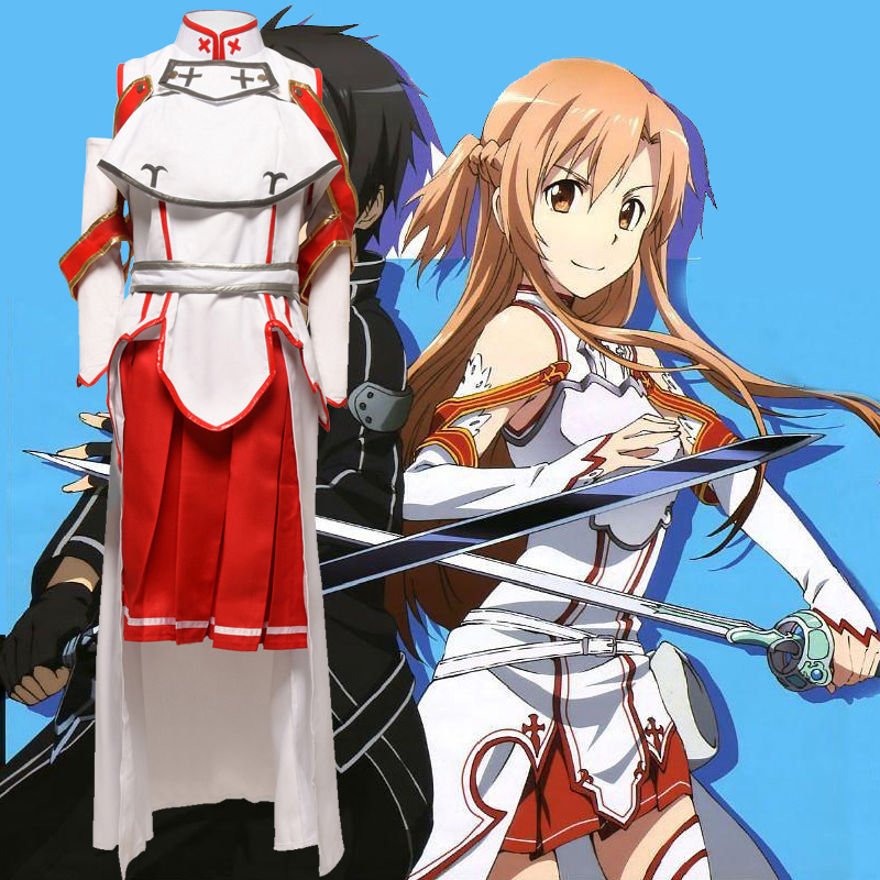 刀剑神域 结城明日奈 亚丝娜sao战斗服 cosplay服 女套装全套定做在类目 模玩/动漫/周边/cos/桌游, Cosplay服饰/道具/服务, Cosplay女装中 - 来自Buy2taobao.com提供专业的淘宝代购服务