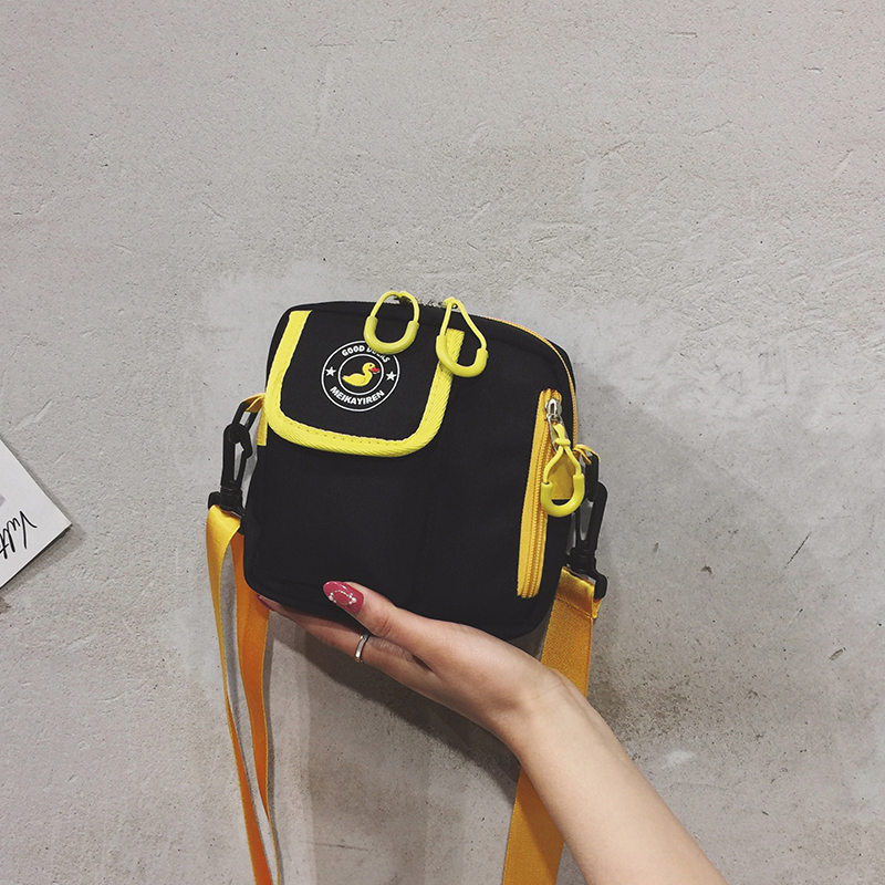 ins Ultra-fire Net Red canvas Little bag 2019 solar system Korean Edition Versatile Mobile phone bag One shoulder Disco dancing Inclined shoulder bagin the Leather/Lady bags/Men's bag, Phone package category - from Buy2taobao.com to provide professional Taobao agent buy service