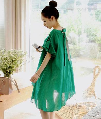 韩国代购正品夏新欧洲站<em>海外</em>女装孕妇裙宽松大