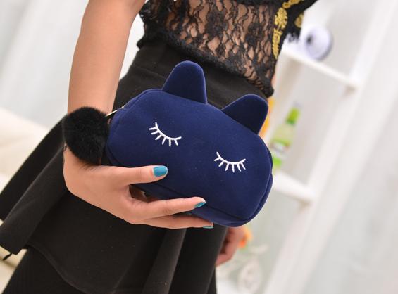 Markdown sale!Women's Bags Korean Edition Lovely Rongrong Kitty Cosmetic clutch bag coin purse Chain bagin the Leather/Lady bags/Men's bag, Ms. bags category - from Buy2taobao.com to provide professional Taobao agent buy service