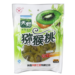  陕西特产 天野猕猴桃干200克一袋 果中珍品 奇异果干 新鲜西兰