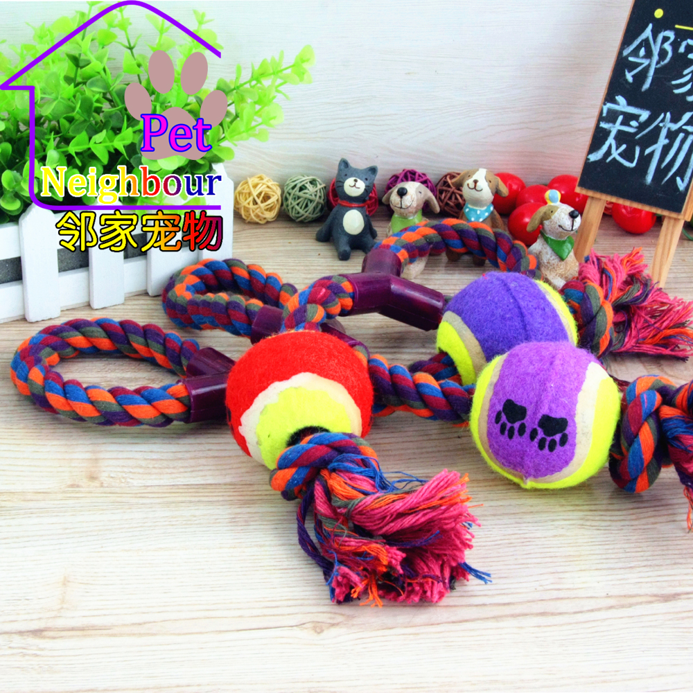 Six kinds Cotton rope Toys Pet dog Molar Toys Dog bites rope Tug of war knotin the Pet/Pet food and supplies , Cat/Dog Toys , Knot Toys category - from Buy2taobao.com to provide professional Taobao agent buy service