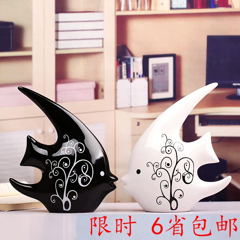 情侣 亲嘴鱼 时尚陶瓷工艺品 摆设品 个性摆件 家居装饰品 对对鱼 情侣 亲嘴鱼 时尚陶瓷工艺品 摆设品 个性摆件 家居装饰品 对对鱼