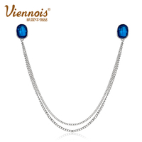 女爵施华洛世奇元素水晶衣领扣衣领夹<em>开衫扣</em>