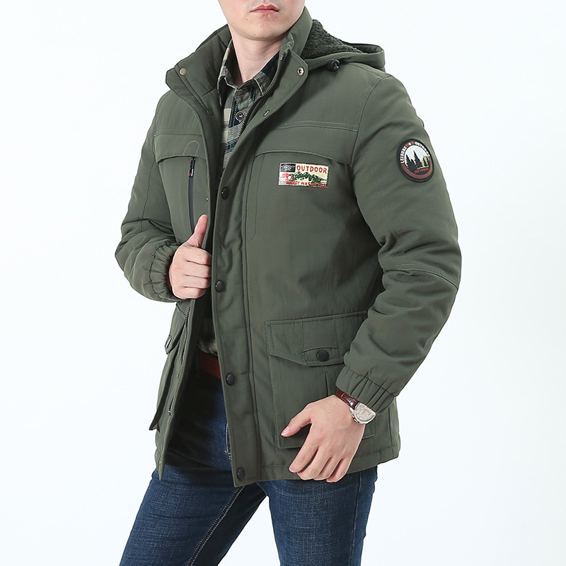 战地jeep旗艦店官方正品冬季棉衣加绒加厚中年爸爸保暖大码男棉服在类目 男装, 棉衣中 - 来自Buy2taobao.com提供专业的淘宝代购服务
