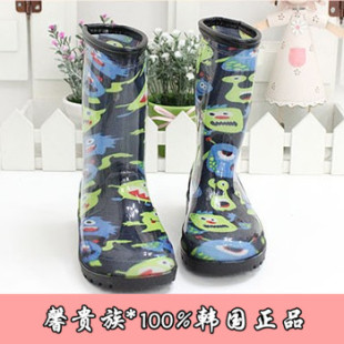  190-230码^13夏新款韩国进口/正品代购中大童防水鞋雨鞋雨靴子K57
