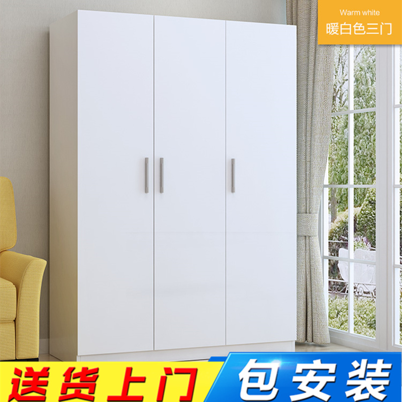 简易衣柜实木质小户型挂衣柜卧室组装简约现代经济型儿童衣柜收纳|ruв категории жилой мебели, кабинет, простой гардероб - от Buy2taobao.com для оказания профессиональной услуги покупки агента Taobao