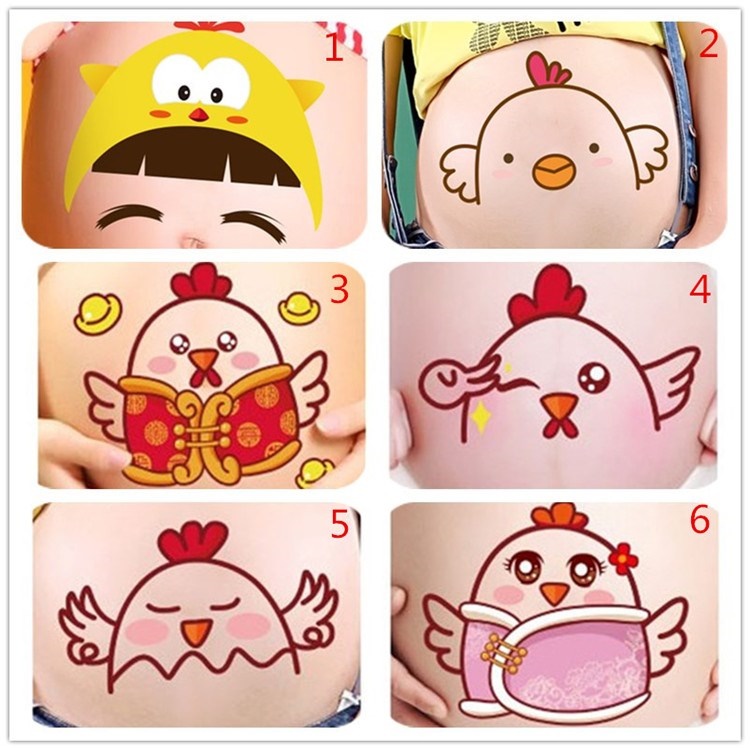 怀孕孕妇肚子贴纸 肚皮贴 可爱 服装孕期大肚贴孕妈2018拍照孕肚|ruв категории Домашний быт, наклейки, Другие наклейки - от Buy2taobao.com для оказания профессиональной услуги покупки агента Taobao