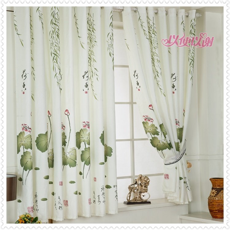 Ebenezer short curtain curtain fabric / products / cloth curtains the living room balcony bedroom window curtain