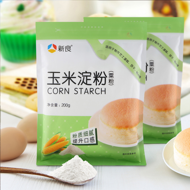 新良玉米淀粉200g食用生粉鹰粟粉烹饪勾芡玉米粉蛋糕凉粉烘焙原料在类目 粮油米面/南北干货/调味品, 烘焙原料/辅料/食品添加剂-新, 烘培原料, 其它中 - 来自Buy2taobao.com提供专业的淘宝代购服务