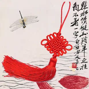  平平安安中国结 特色手工艺品 中国风 挂件礼品 小号批发家居
