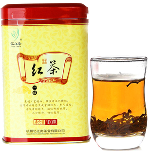  【天猫超市】忆江南茶叶 红茶100g罐装 福建特产祁门红茶