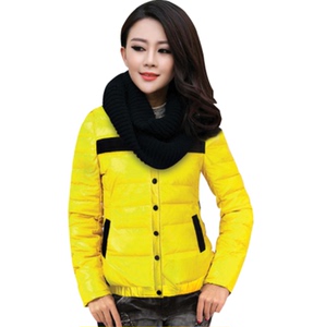 【图】瘦身<em>棉衣冬装</em>韩版<em>棉服</em>立领都市<em>女外套</em>棉