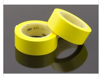 3M471 警示胶带 黄色地板胶 区域划分胶带 PV