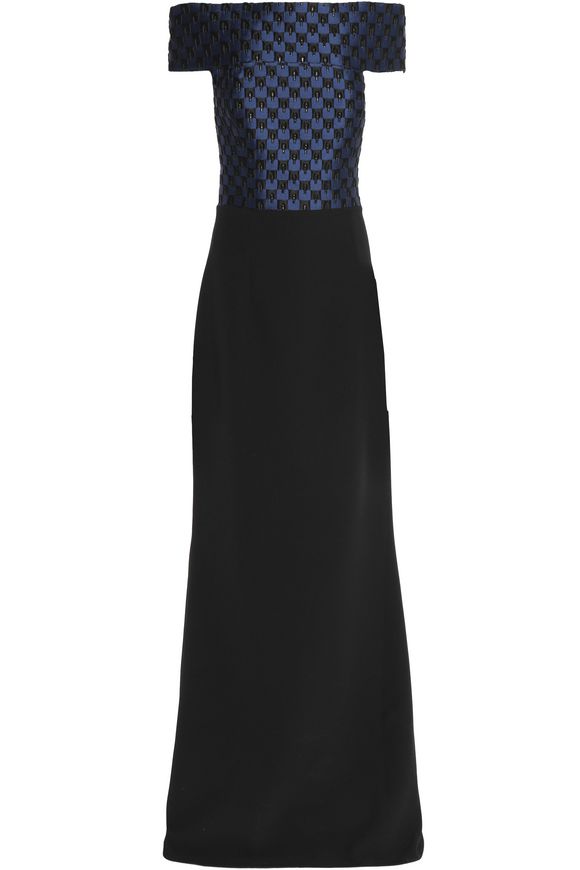 Discount Shopping Safiyaa strapless Jacquard weave Real silk Blending full dress 2019 ladyin the Women's clothing/Boutique , Wedding/Cheongsam/Formal dress , Formal dress/Evening category - from Buy2taobao.com to provide professional Taobao agent buy service