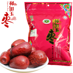  买二送一 和田玉枣 昆仑山六星红枣 超特级大枣 新疆特产骏枣500g