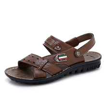 2013 summer leather sandals for man