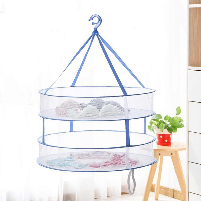 Laundry basket double-deck Tile Clothes hanger Underwear Drying dried food Socks Artifact clothes Netbagin the Storage consolidation , Wash clothing/Sun/Care Products , Laundry basket category - from Buy2taobao.com to provide professional Taobao agent buy service