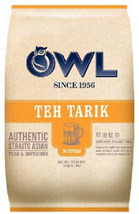  新加坡进口猫头鹰/OWL 即溶拉茶奶茶3合1 340克
