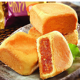  果子町园道台式凤梨酥 240g 8枚入 酥脆美味国产新包装