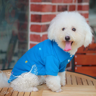 B仓包邮|条纹花色polo衫 宠物狗狗衣服比熊泰迪犬T恤春秋小狗秋装|msdalam kategori haiwan peliharaan/makanan haiwan dan bekalan, Haiwan pakaian dan aksesori, haiwan pakaian/baju hujan - dari Buy2taobao.com untuk memberikan perkhidmatan ejen Taobao profesional membeli