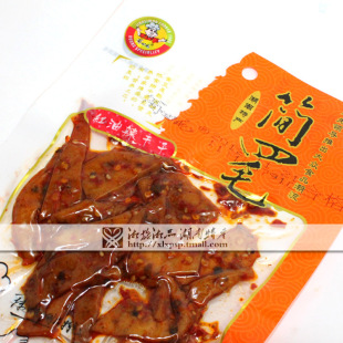  湖南特产 简四毛 红油辣干子 50克 香干子 豆干 经典长沙小吃