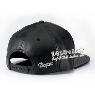 BIGBANG权志龙DOPE SNAPBACK CAP皮帽GD周边同款帽子街舞帽嘻哈帽