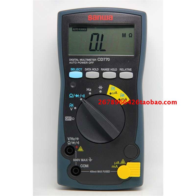 Sanwa SANWA CD770/CD771/CD772/CD731a Digital Multimeter Multimeterin the Hardware/Tool , Instrumentation , Multimeter category - from Buy2taobao.com to provide professional Taobao agent buy service