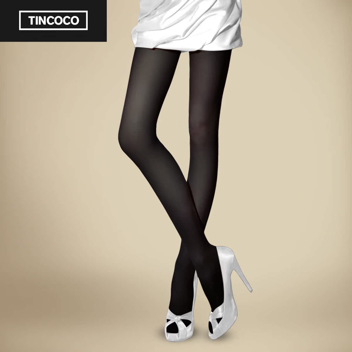 意大利TINCOCO 420D瘦腿袜 <em>美腿袜</em> 瘦小腿袜